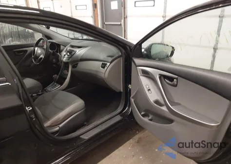 2013 Hyundai Elantra Gls from USA, damaged, VIN KMHDH4AE9DU732259